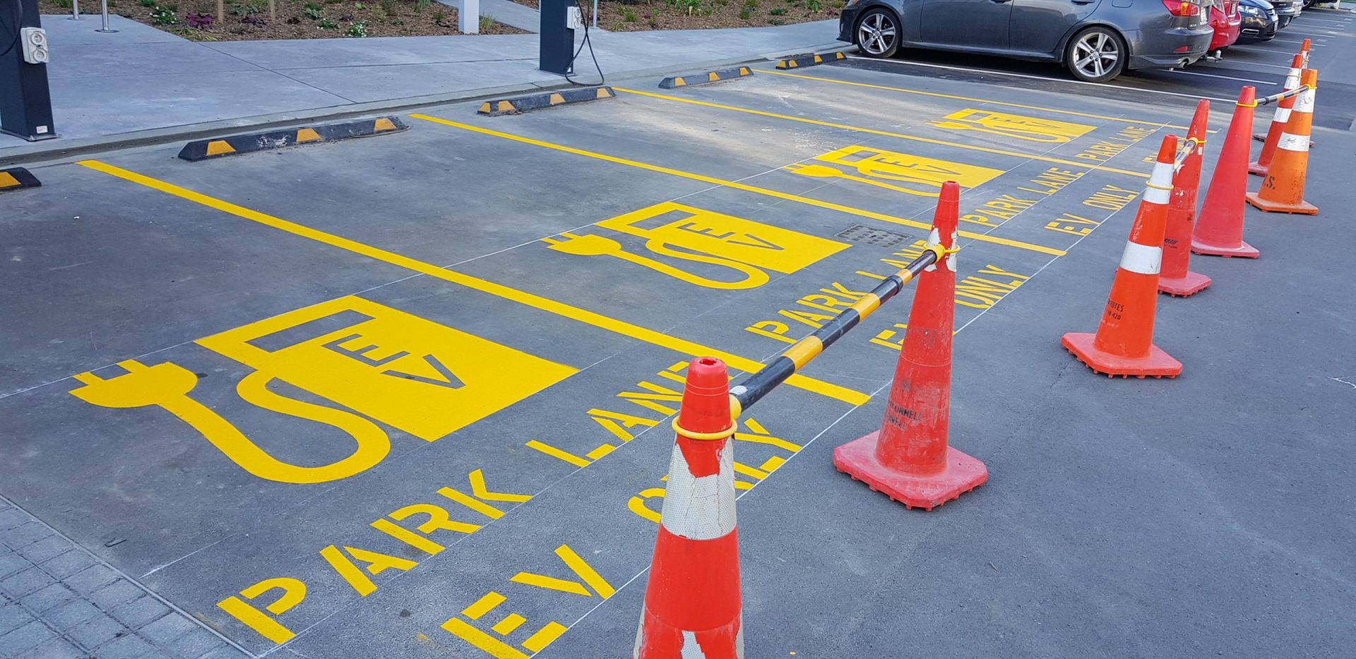 Line Marking Services - EV Parking