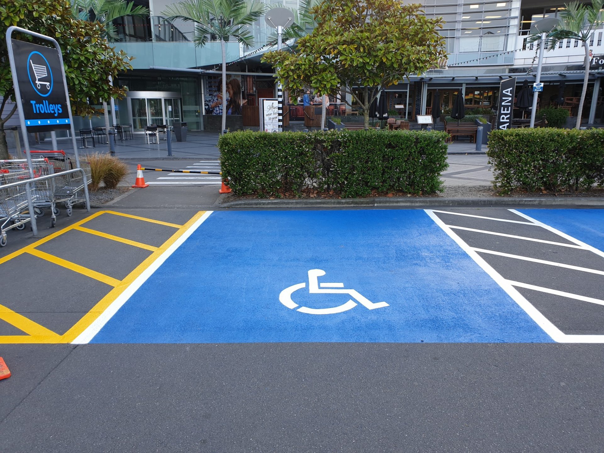 Line Marking Services - Disability Parking